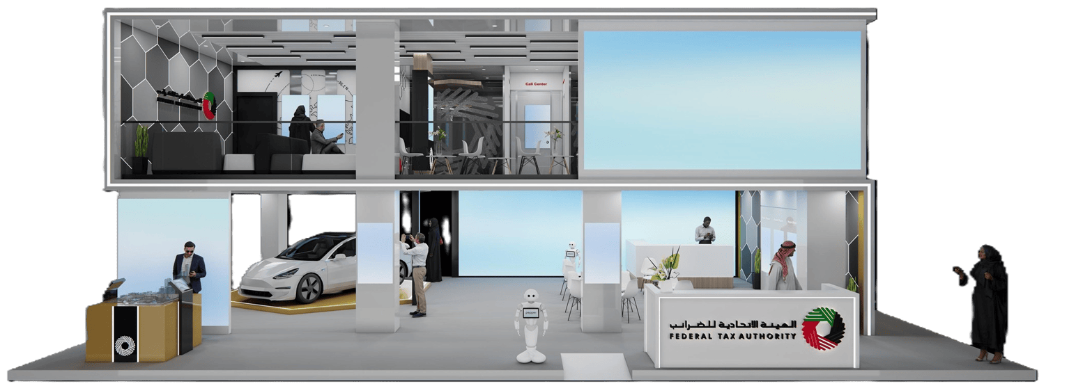 Federal Tax Authority exhibition stand at GITEX Global 2025