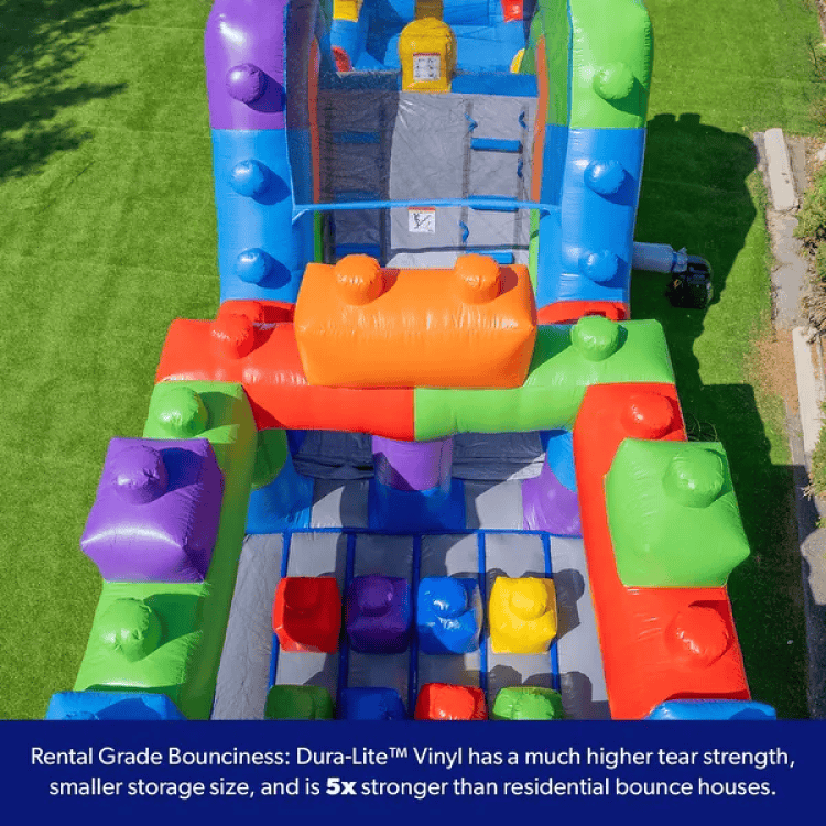 Lego Dual Lane Obstacle Course