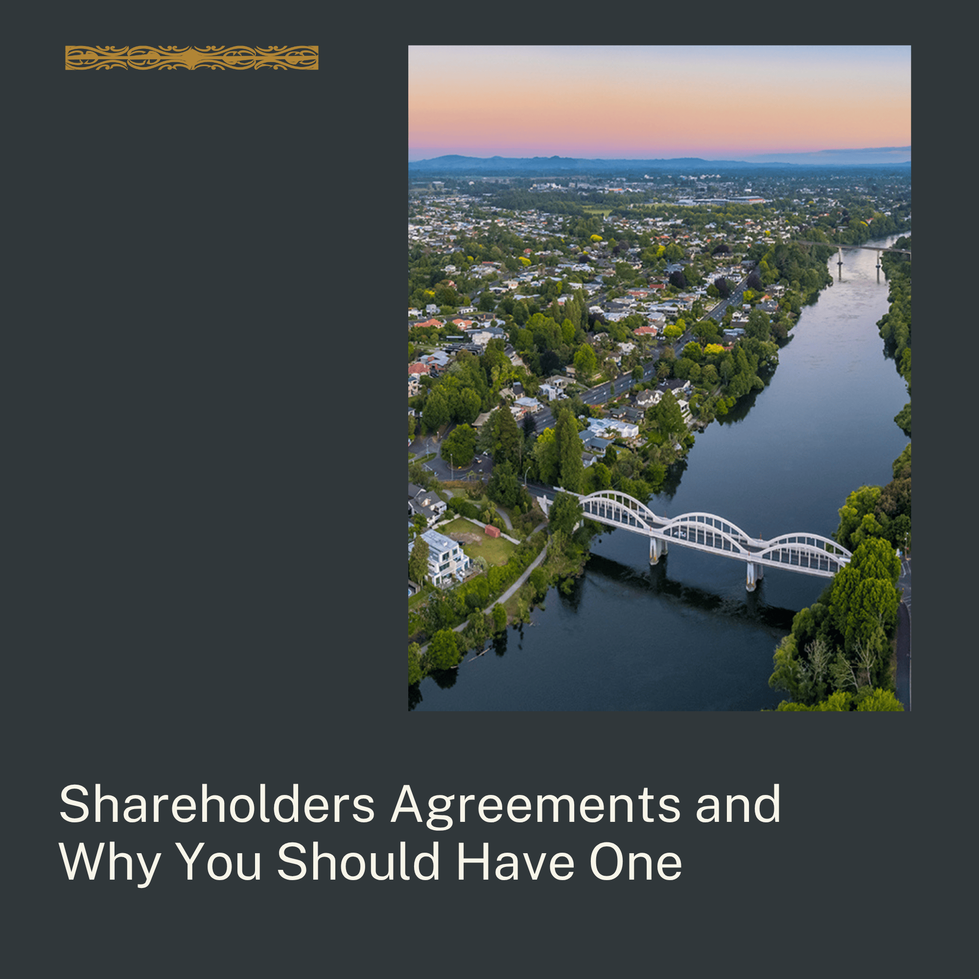 Shareholders Agreements and Why You Should Have One