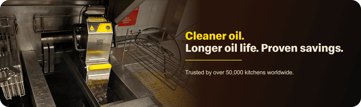 Cleaner oil banner