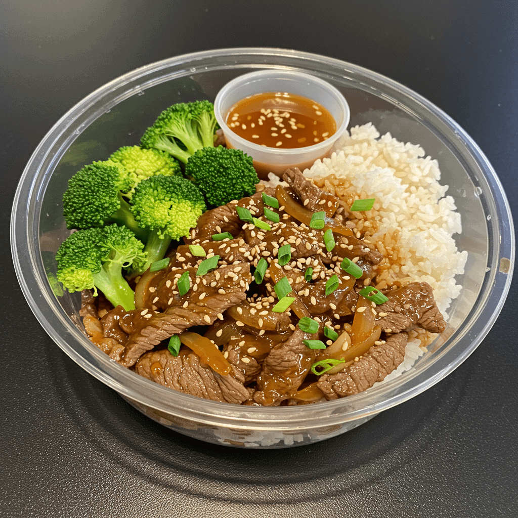 Teriyaki Beef with Broccoli and Rice - Trabuco Canyon Meal Prep