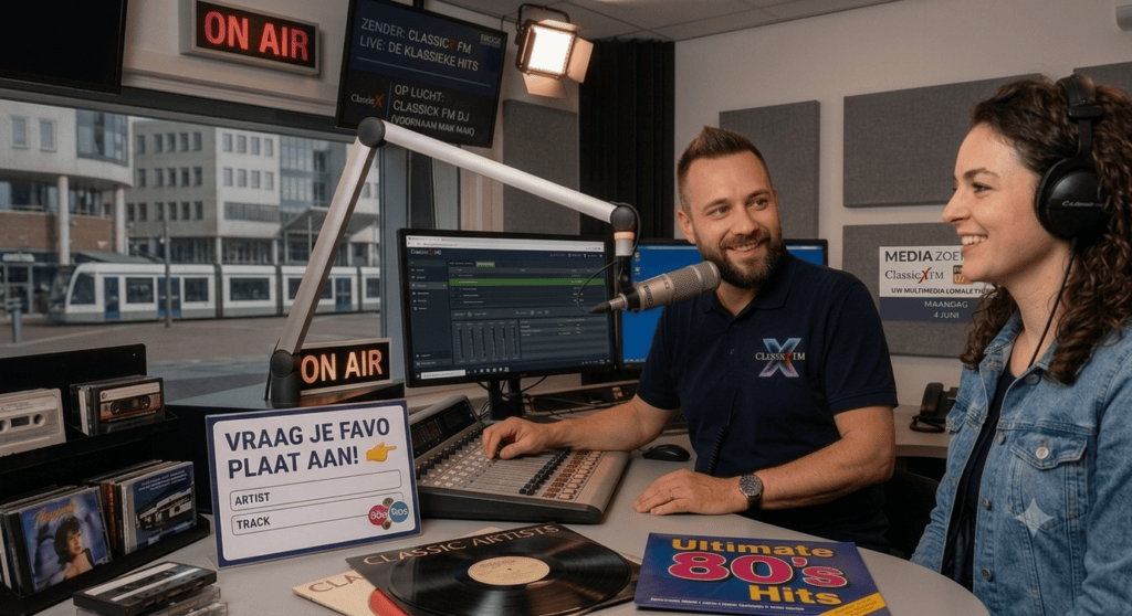 📻 Studio-vibes bij Media Zoetermeer! ✨