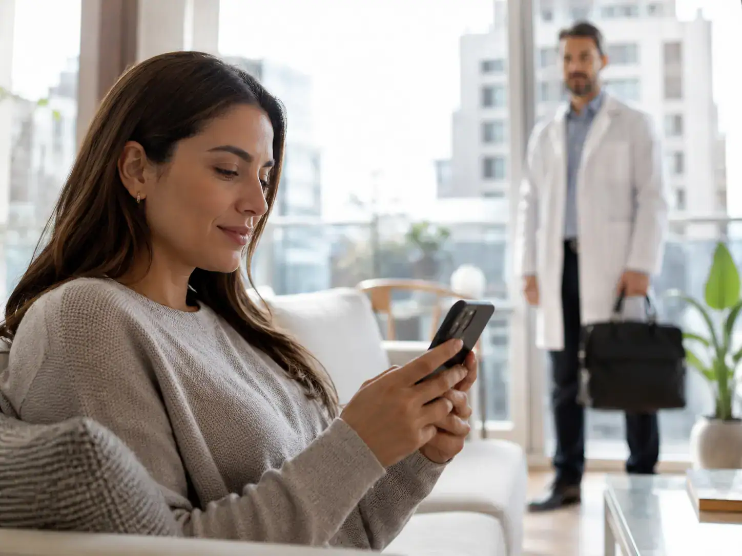 Agenda tu médico a domicilio en Providencia por WhatsApp