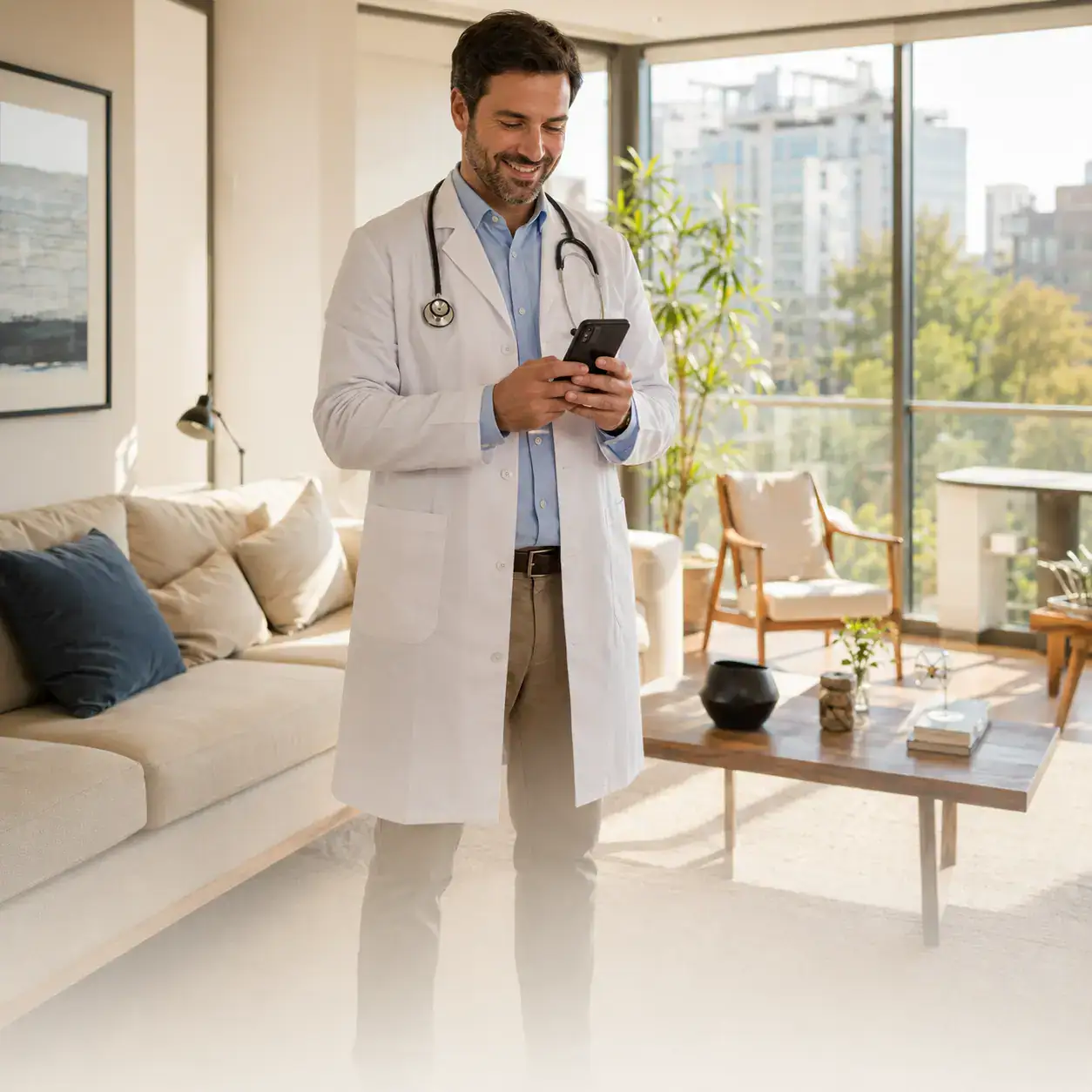 Agenda tu médico a domicilio en Las Condes por WhatsApp
