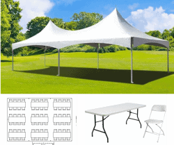 Tent Package Up To 72 Guests