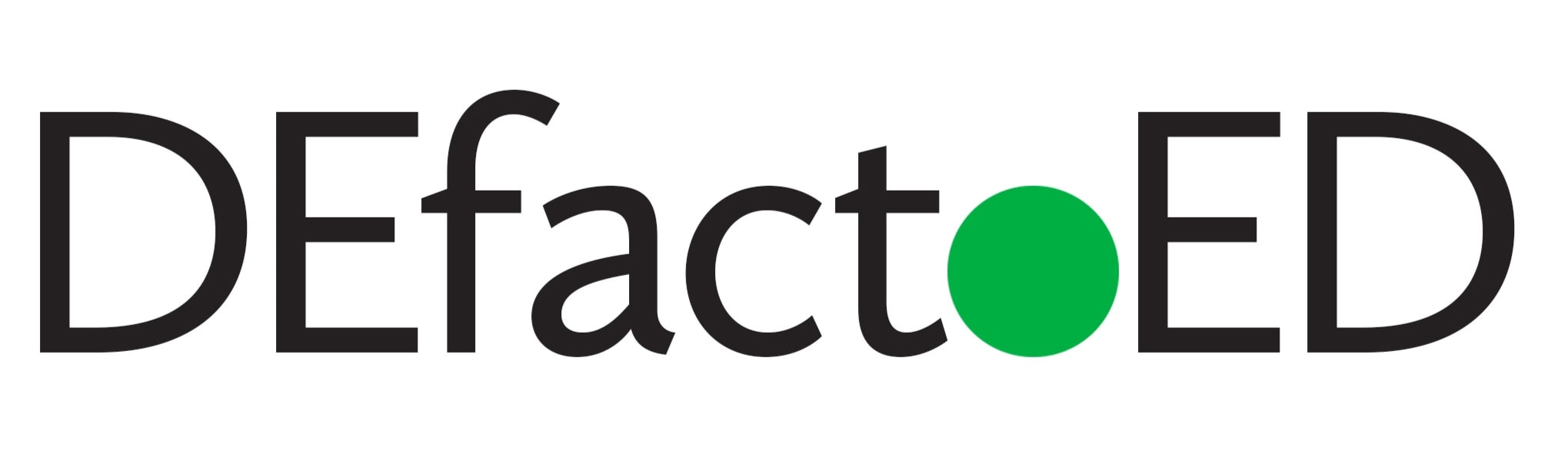 defactoed logo