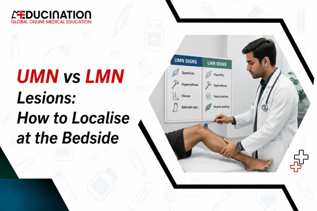 UMN vs LMN Lesions: How to Localise at the Bedside