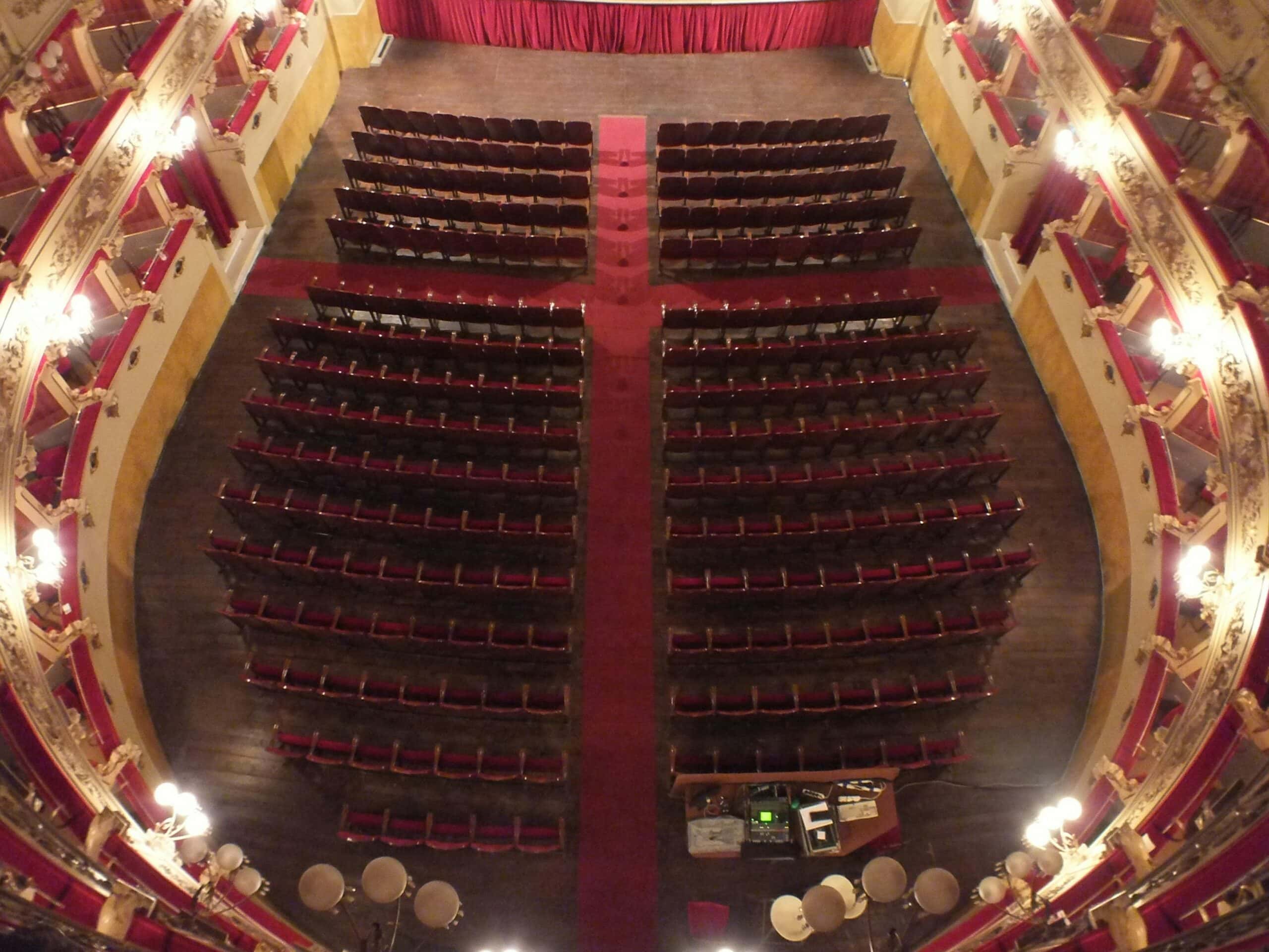 Coulisses d'un opéra