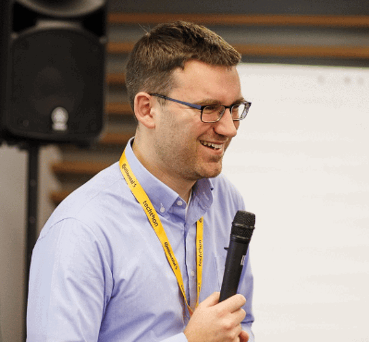Mitglied der Engineer Alliance im Austausch beim Workshop