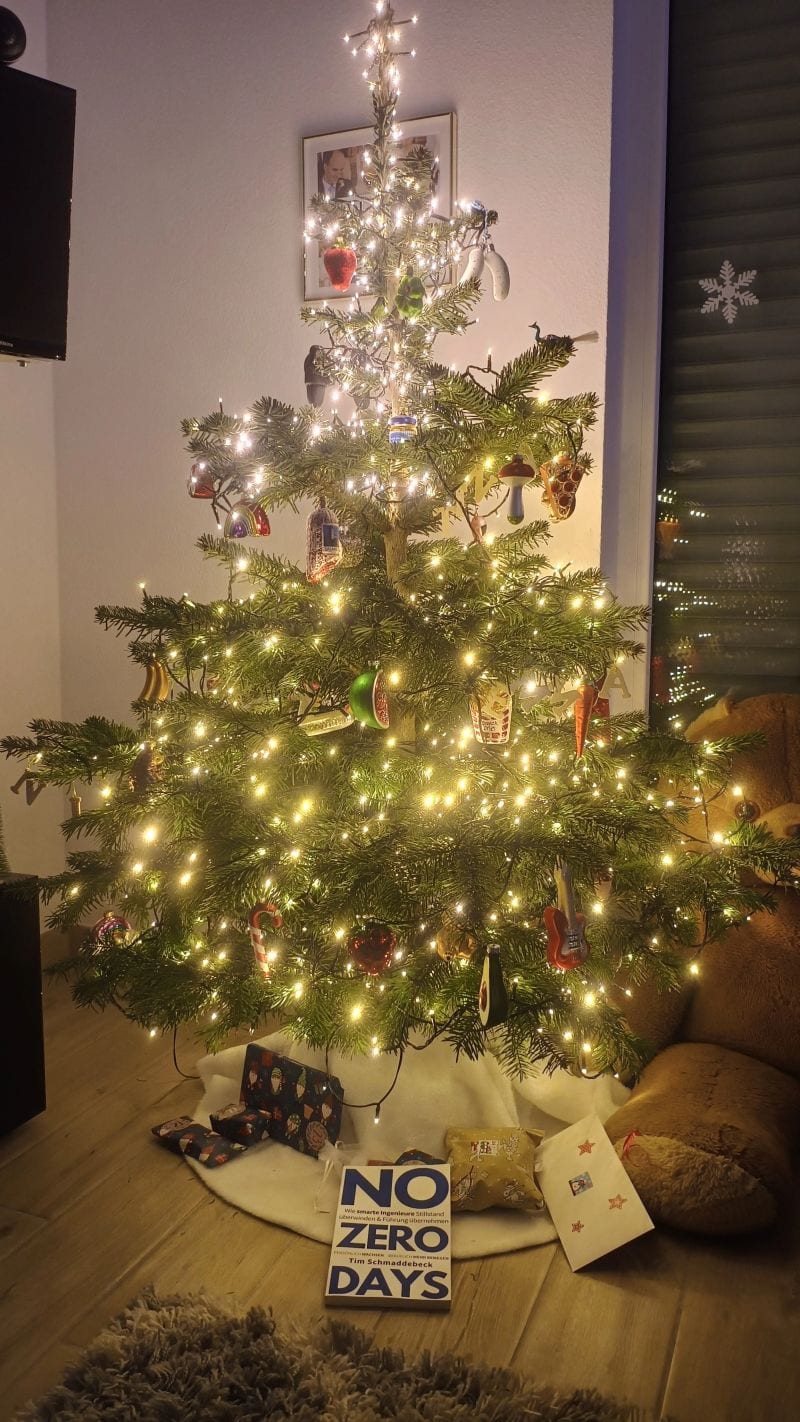 No Zero Days als Weihnachtsgeschenk