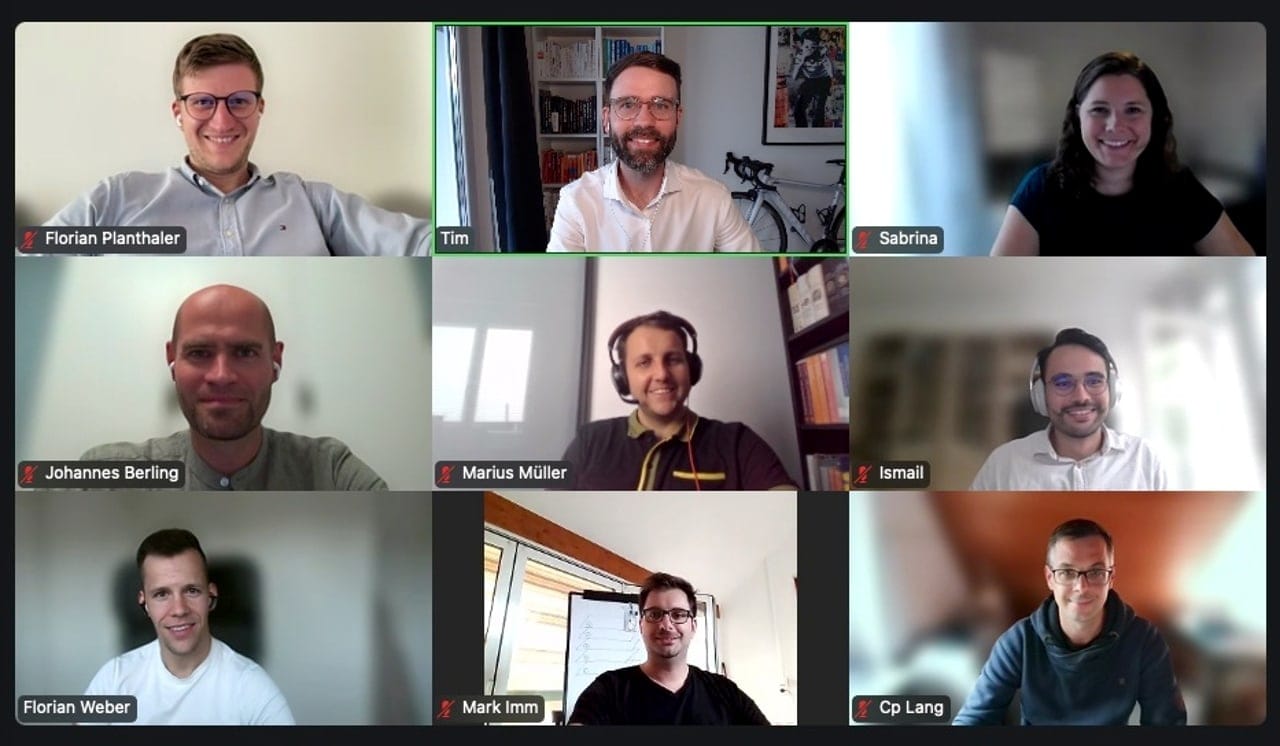 Wöchentlicher Mentor Call der Engineer Alliance mit Tim Schmaddebeck und Mitgliedern