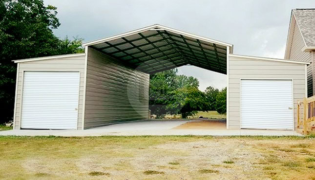48x45 Steel Barn