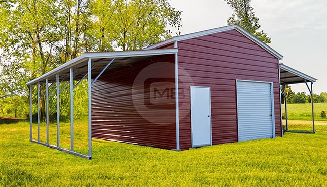 40x26 Raised Barn Utility Building