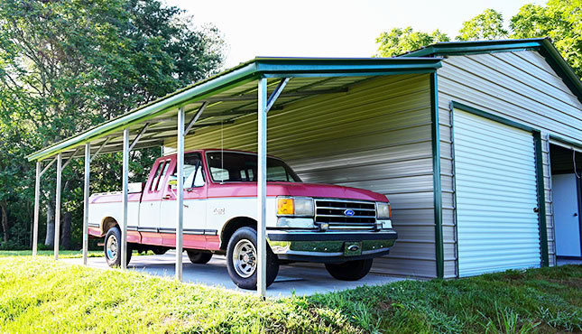 44x25x10 Combination Utility Building