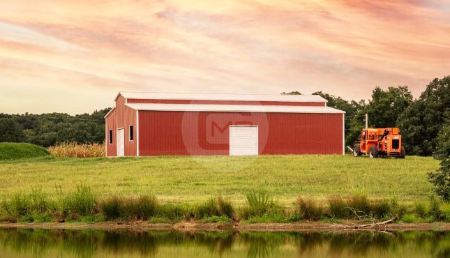 36x61x16 Drop Down Barn