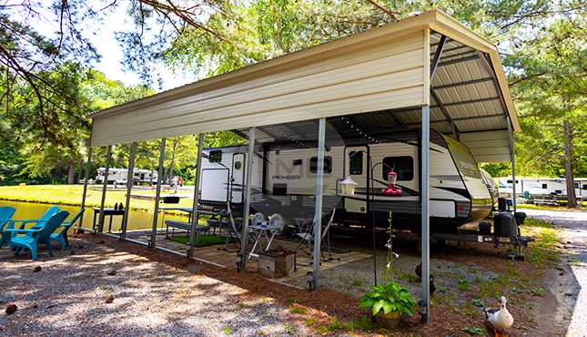 24x36x11 RV Shelter