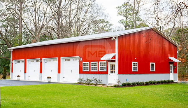 42’x67’ Five Car Garage