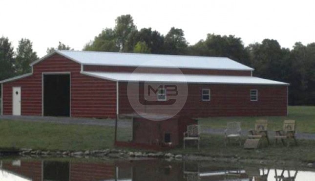 18×41 Raised Center Barn