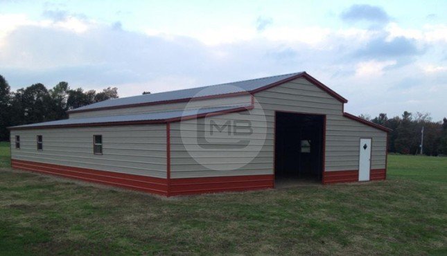 44×51 Raised Center Barn