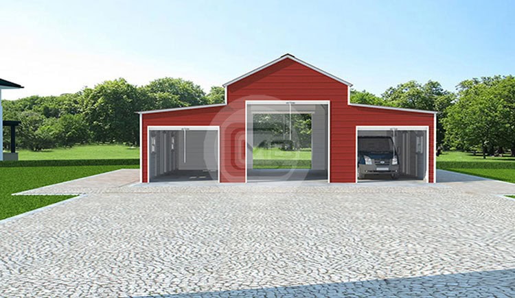 42×36 Raised Center Barn