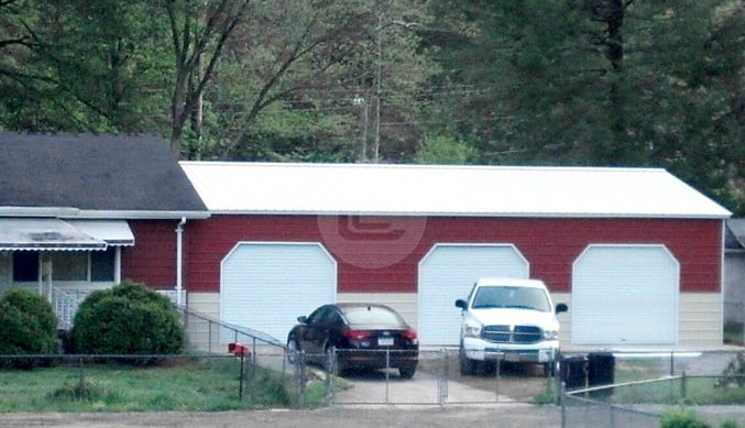 24×36 Side Entry Garage