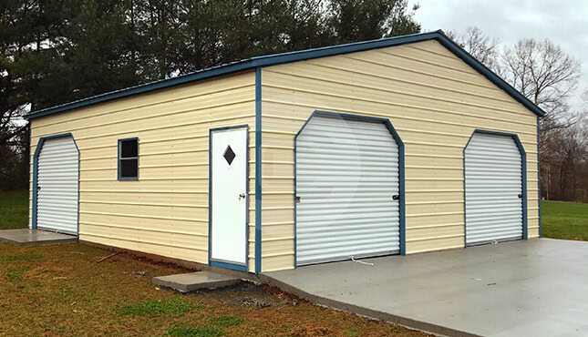 30×31 Prefab Metal Garage