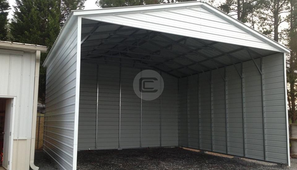 26×30 Enclosed Carport