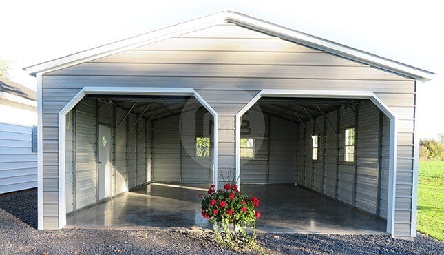 22×30 Two Car Garage