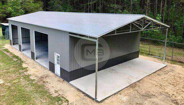 40×80 Vertical Roof Garage