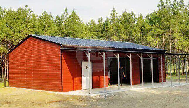 52×50 Side Entry Garage