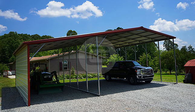 36×26 Vertical Carport