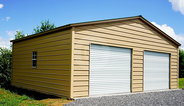 30x25 Metal Garage