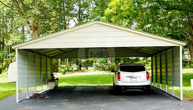 24×26 Steel Carport