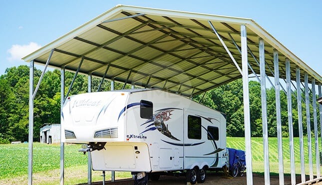 24×41 Steel Carport