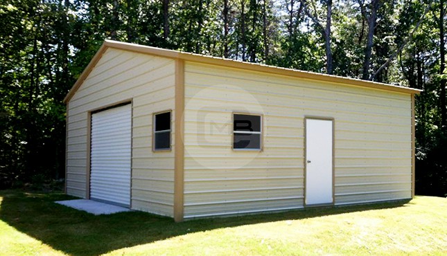 24×26 Steel Garage