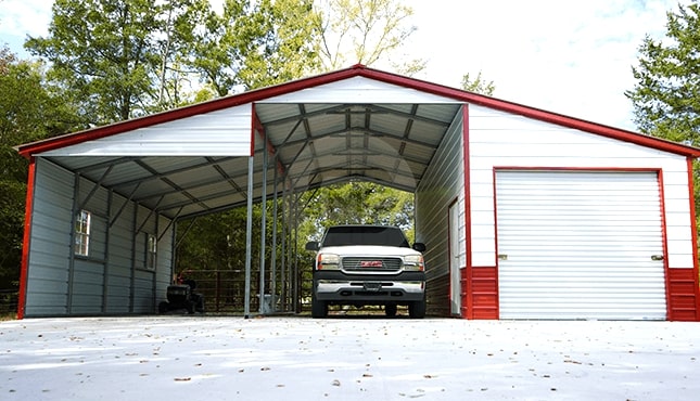 36×26 Continuous Roof Barn
