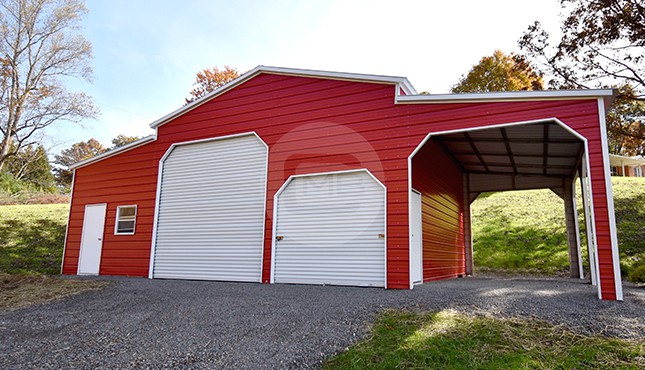48x26x14/11 All Vertical Drop-Down Barn