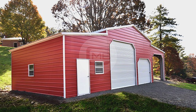 Metal Horse Barn