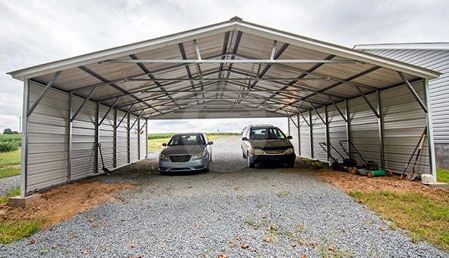 30×31 Triple Wide Carport