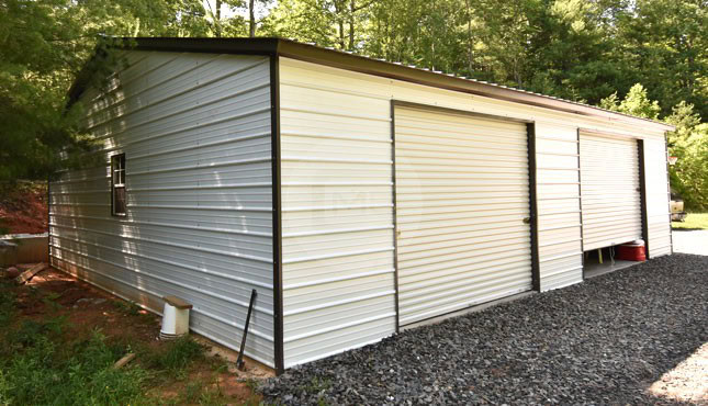 30x36x9 Two Car Garage