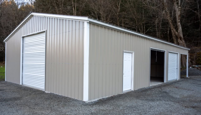 30x51x10 Utility Metal Building