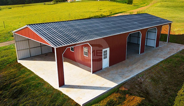 30x71x11 Side Entry Garage