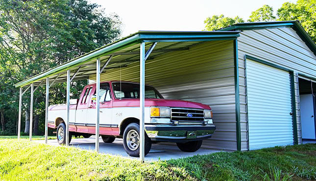 44x25x10 Combination Utility Building