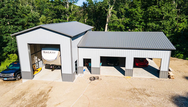 Two-Car Garage & RV Garage Combo