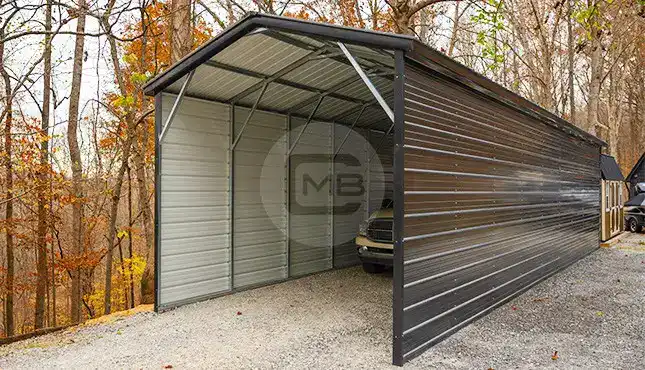 12x45x10 Extended Carport