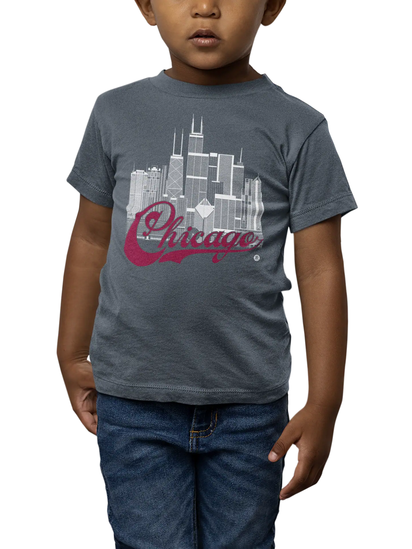Chicago Skyline Toddler T-Shirt – Campus Pride Edition | Campus Colors Tee