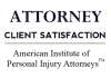 American Institute of Personal Injury Attorneys – Attorney Client Satisfaction Award