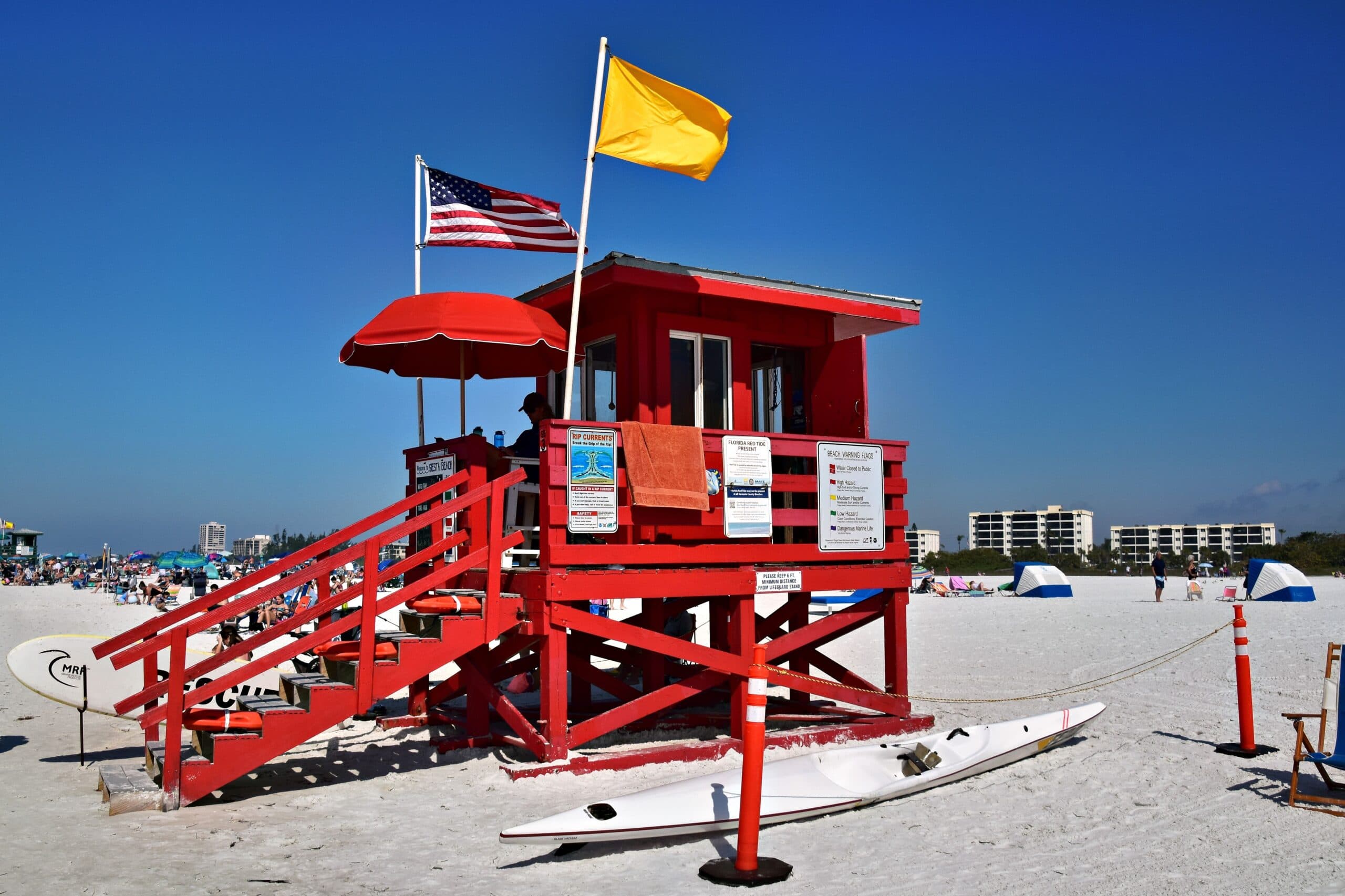 Siesta Key white sand beach