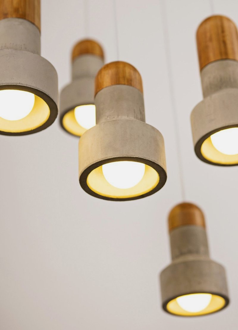 Unusual-Pendant-Lamp-that-Made-of-Bamboo-and-Concrete