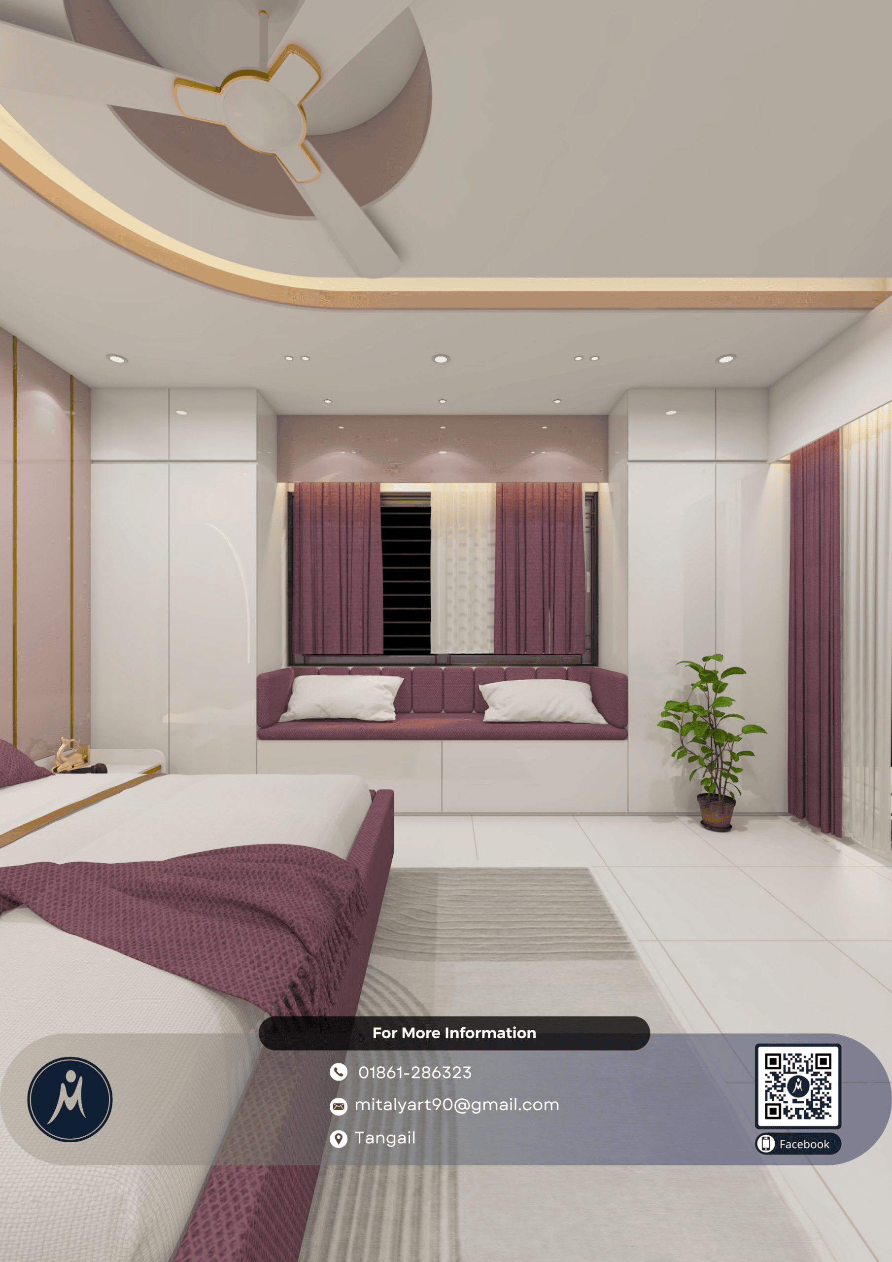 Brown and White Minimalist Interior Design Flyer (46)